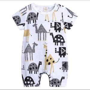 Zoo Animals Romper